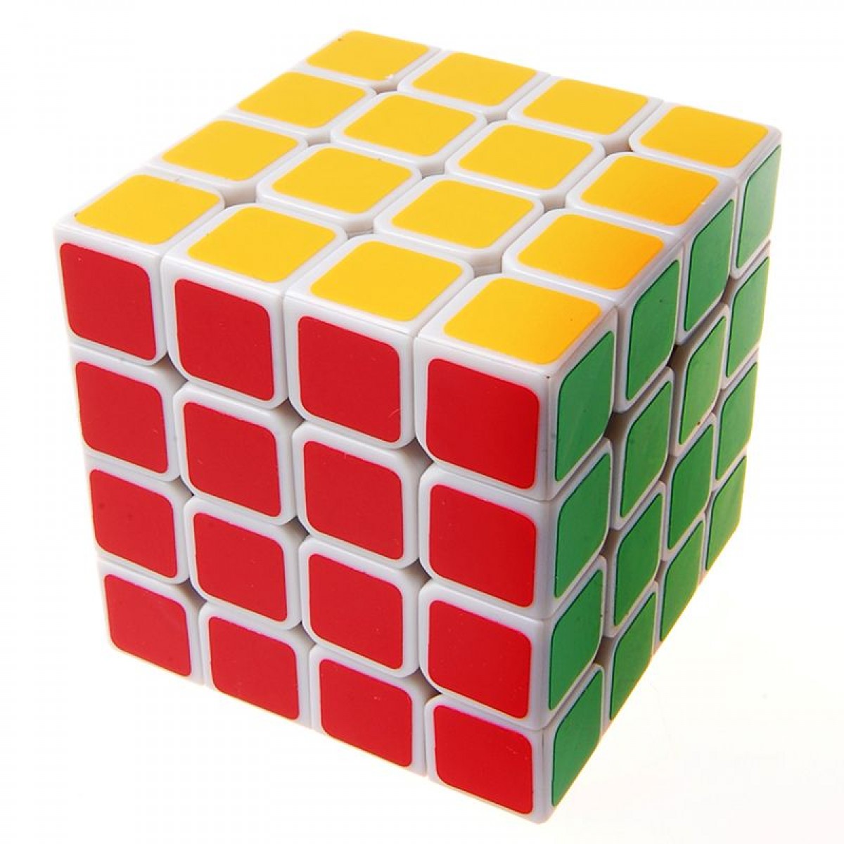 Кубик Рубика 4x4. Moc 4x4x4 Cube. Кубик цветные грани. 64 Кубика.